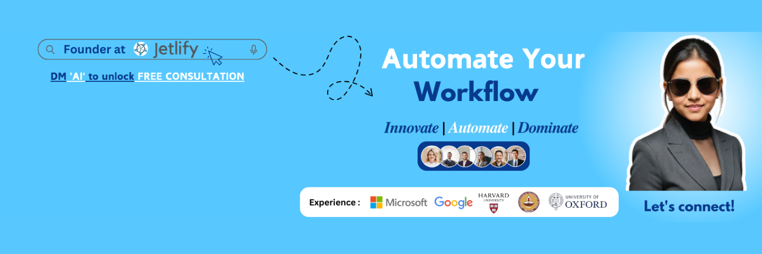 Jetlify AI Automation Flyer